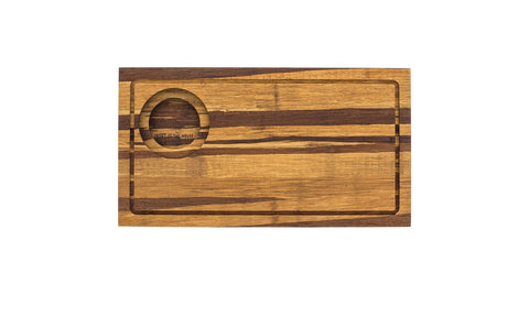 Front Of The House Rustic Chic Crushed Bamboo Board, 13 x 7 inch -- 4 per case.