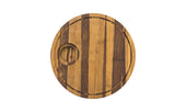 Front Of The House Round Rustic Chic Crushed Bamboo Board, 12 inch Diameter -- 4 per case.