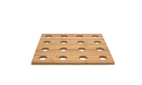 Front Of The House Natural Bamboo Cone Holder -- 2 per case.