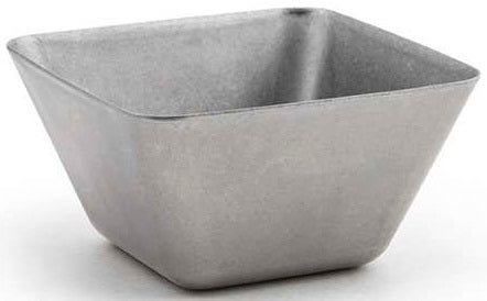 Front Of The House Stainless Steel Antique Square Ramekin, 5 Ounce -- 12 per case