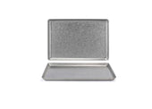 Front Of The House Mod Stainless Antique Plate, 7 x 13 x 0.75 inch -- 4 per case