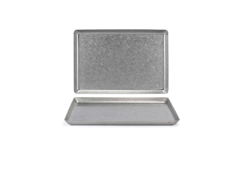 Front Of The House Mod Stainless Antique Plate, 7 x 13 x 0.75 inch -- 4 per case