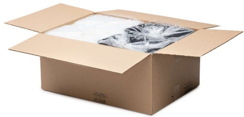 Cubeware Black Reusable Container with Vented Clear Lid Set -- 100 set per case
