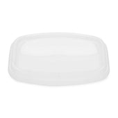 Cube Clear Overcap Raised Lid Only -- 400 per case.