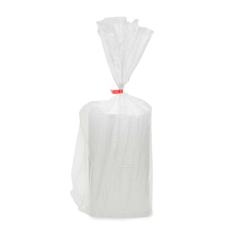 Cube Clear Overcap Raised Lid Only -- 400 per case.