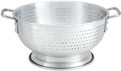 Winco Aluminum Colander with Base and Handle, 8 Quart -- 6 per case