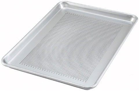 Winco Aluminum Half Size Perforated Sheet Pan, 13 x 18 inch -- 12 per case
