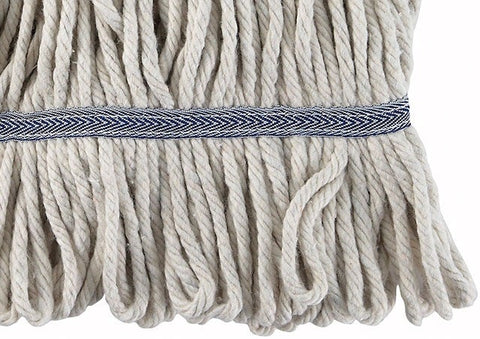 Winco White Yarn Loop End Mop Head, 24 Ounce -- 20 per case