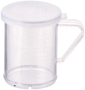 Winco Polycarbonate Dredge Set with 3 Clear Snap On Lid, 10 Ounce -- 48 set per case