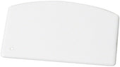 Winco Plastic Small Dough Scraper, 5 1/2 x 3 3/4 inch -- 252 per case
