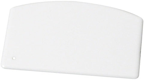 Winco Plastic Small Dough Scraper, 5 1/2 x 3 3/4 inch -- 252 per case