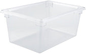 Winco Polycarbonate Clear Food Storage Box, 18 x 26 x 12 inch -- 3 per case
