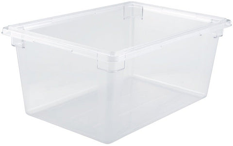 Winco Polycarbonate Clear Food Storage Box, 18 x 26 x 12 inch -- 3 per case