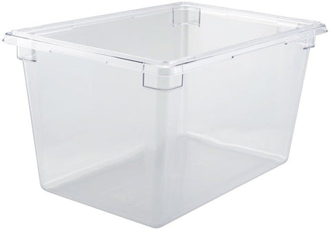 Winco Polycarbonate Clear Food Storage Box, 18 x 26 x 15 inch -- 3 per case