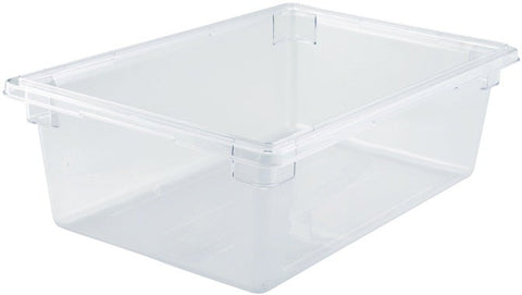 Winco Polycarbonate Clear Food Storage Box, 18 x 26 x 9 inch -- 4 per case
