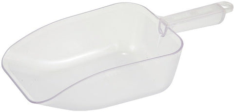 Winco Polycarbonate Clear Scoop, 50 Ounce -- 12 per case