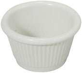 Winco White Fluted Ramekin, 1.5 Ounce -- 96 per case