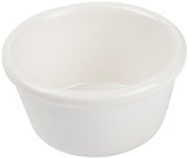 Winco White Plain Ramekin, 3 Ounce -- 96 per case