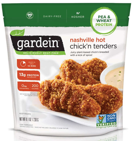 Gardein Nashville Hot Chicken Tenders, 8.1 Ounce -- 8 per case