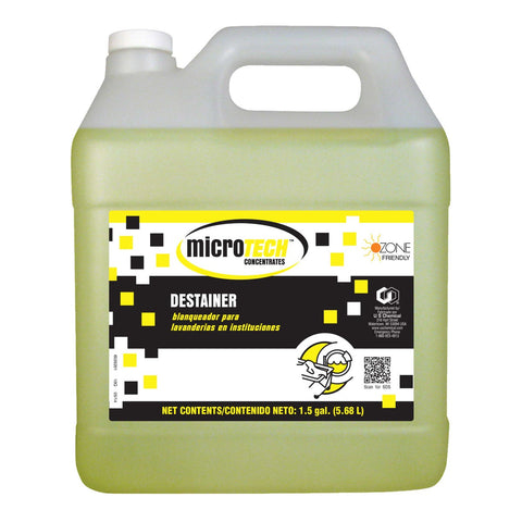 US Chemical MicroTech Laundry Detergent Destainer, 1.5 Gallon -- 2 per case.