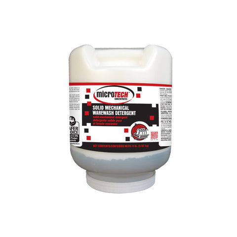 Microtech Mechanical Warewash Detergent, 8 Pound -- 4 per case.