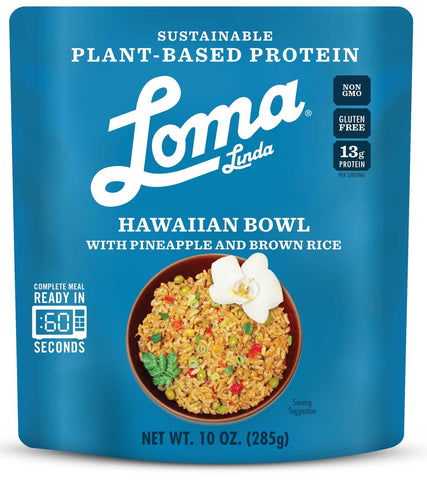 Loma Linda Plant-Based Blue Hawaiian Bowl, 10 Ounce -- 6 per case