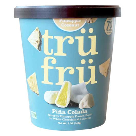 Tru Fru Pineapple in White Chocolate and Coconut, 5 Ounce -- 8 per case