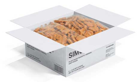 Simulate Plant Based Original Chicken Nugget, 32 Ounce -- 6 per case