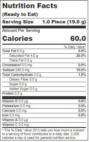 Good Planet Foods Smoked Gouda Plant Based Cheese Wedges, 4 Ounce -- 9 per case