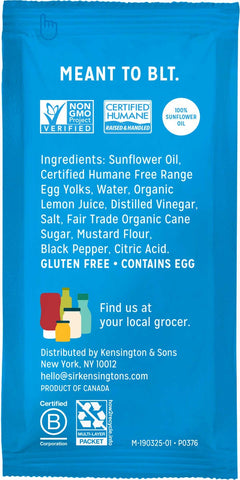 Sir Kensington's Classic Mayonnaise, 0.5 Ounce Packet -- 600 per case