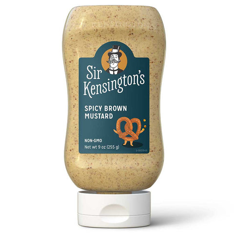 Sir Kensingtons Spicy Brown Mustard, 9 Ounce -- 6 per case.