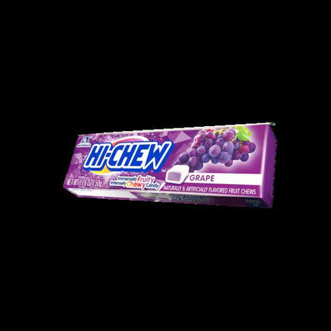 Hi Chew Grape Chewy Candy, 1.76 Ounce -- 180 per case