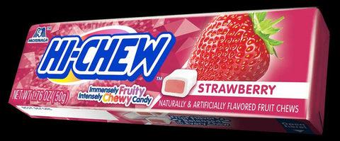 Hi Chew Strawberry Chewy Candy, 1.76 Ounce -- 180 per case.