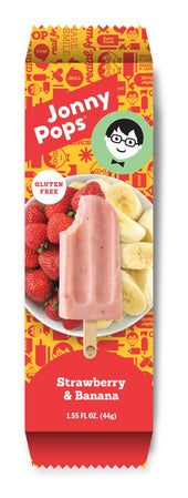 Jonnypops Strawberry Banana Creamy Smoothie On a Stick -- 96 per case