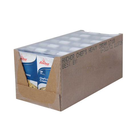 Anchor Food Professionals Chefs Heavy Cream, 1 Quart -- 12 per case.