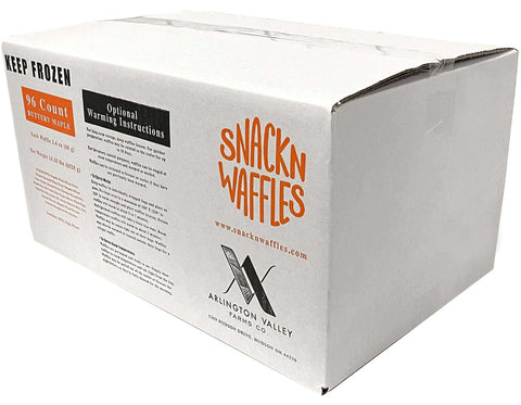 Snack N Waffles Buttery Maple Waffles, 2.4 Ounce -- 96 per case
