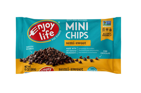 Enjoy Life Semi Sweet Chocolate Chip, 10 Ounce -- 12 per case