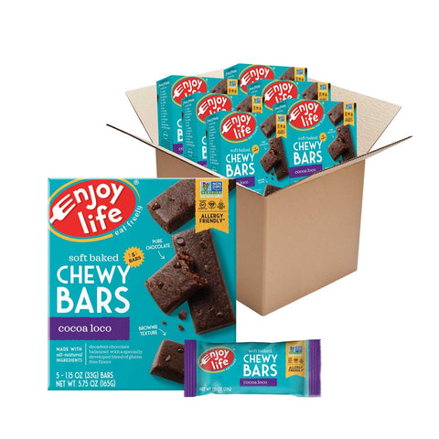 Enjoy Life Cocoa Loco Snack Bar, 5 bars per pack -- 6 packs per case