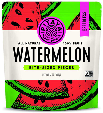 Pitaya Plus Seedless Watermelon Bite Size Pieces, 12 Ounce -- 8 per case