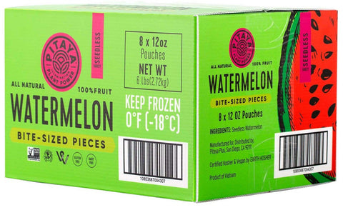 Pitaya Plus Seedless Watermelon Bite Size Pieces, 12 Ounce -- 8 per case