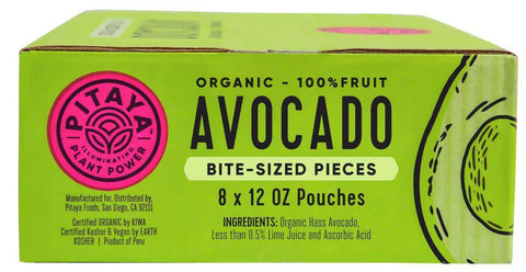 Pitaya Plus Organic Bite Sized Avocado Pieces, 12 Ounce -- 8 per case