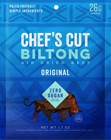 Chefs Cut Real Jerky Original Beef Biltong, 1.7 Ounce -- 8 per case