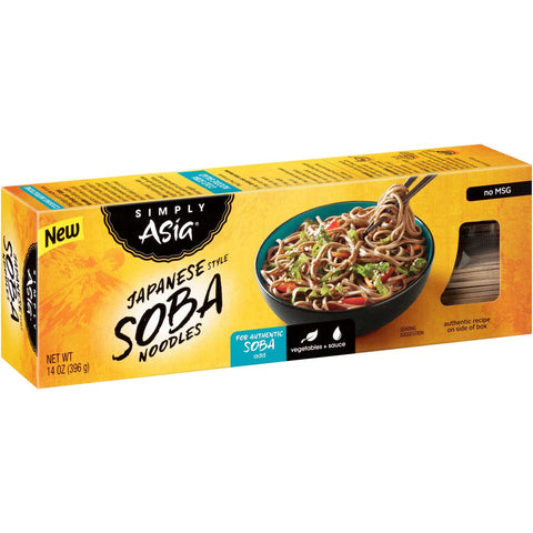 Simply Asia Japanese Style Dry Soba Noodles, 14 Ounce -- 6 per case