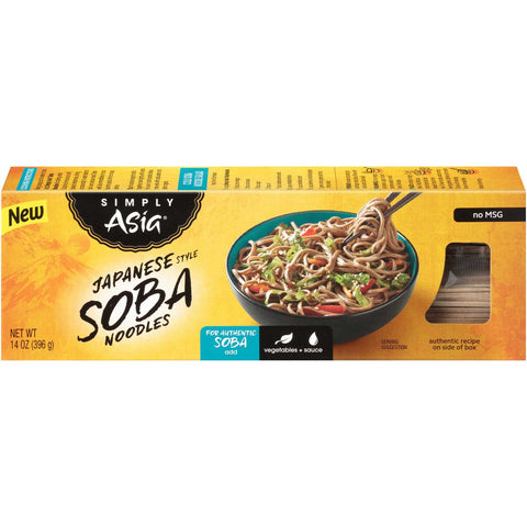Simply Asia Japanese Style Dry Soba Noodles, 14 Ounce -- 6 per case