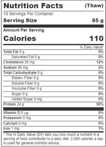 Ricewrap Individually Packed Sliced Raw Tuna, 3 Ounce -- 18 per case
