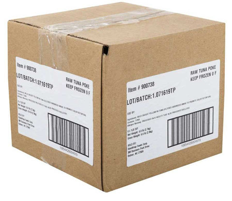 Ricewrap Raw Tuna Poke Cubes, 6 Pound