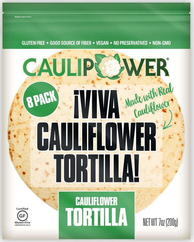 Caulipower Original Cauliflower Tortilla, 7 Ounce -- 12 per case