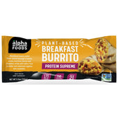 Alpha Foods Plant Based Protein Supreme Breakfast Burrito, 5.5 Ounce -- 12 per case