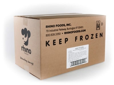 Rhino Foods No Egg Chocolate Chip Cookie Dough, 40 Pound.