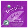 Teatulia Organic Wrapped Standard Jasmine Green Tea -- 50 per case